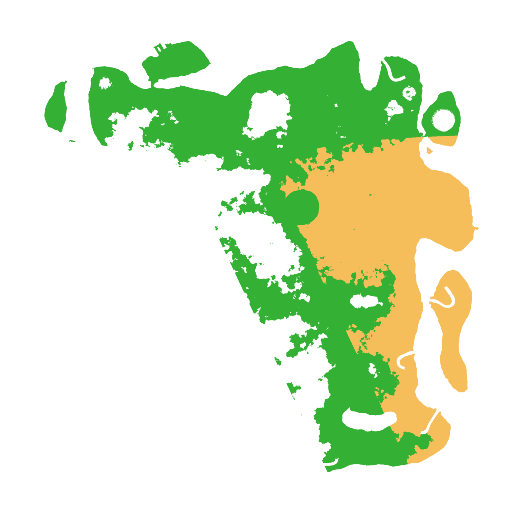 Biome Rust Map: Procedural Map, Size: 4000, Seed: 837905