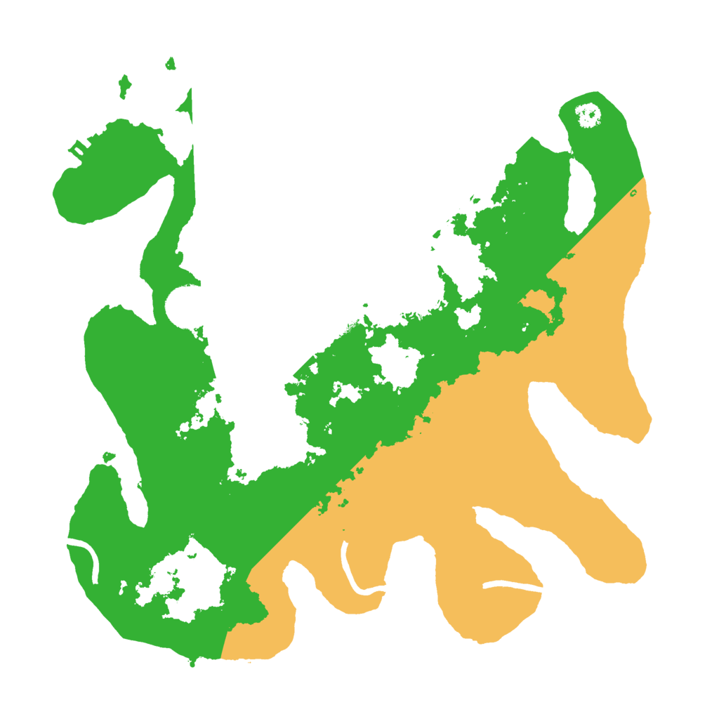 Biome Rust Map: Procedural Map, Size: 3000, Seed: 871035289