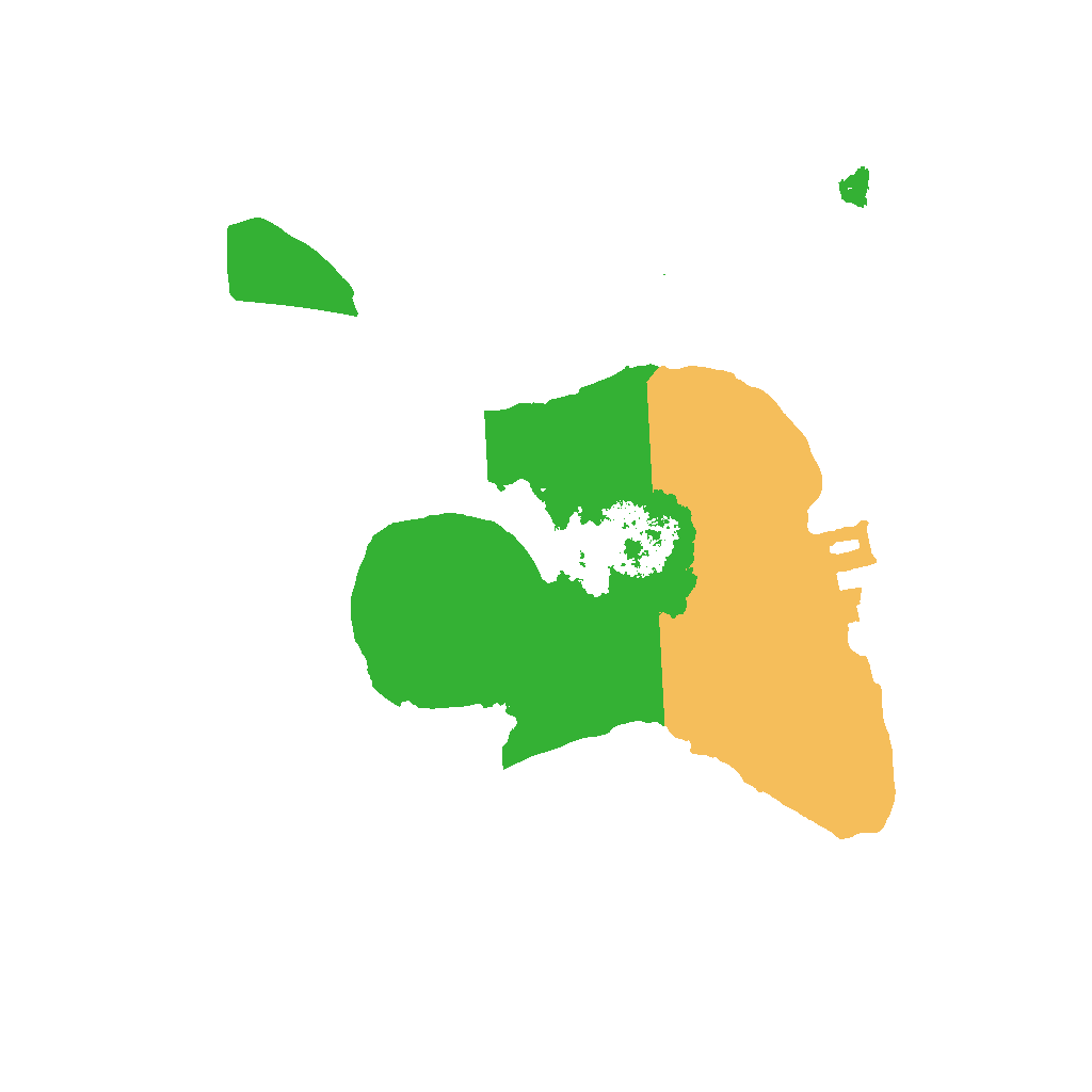 Biome Rust Map: Procedural Map, Size: 1500, Seed: 1045204403