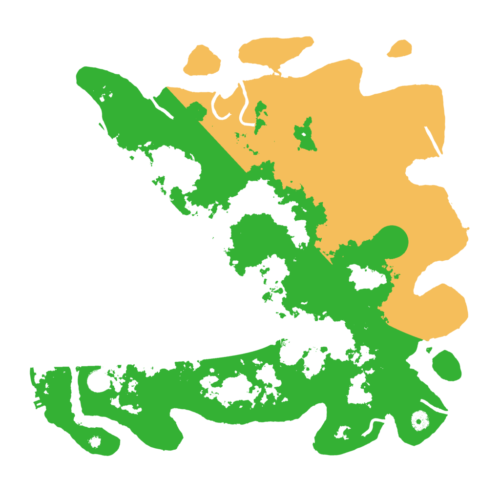 Biome Rust Map: Procedural Map, Size: 4000, Seed: 6984325