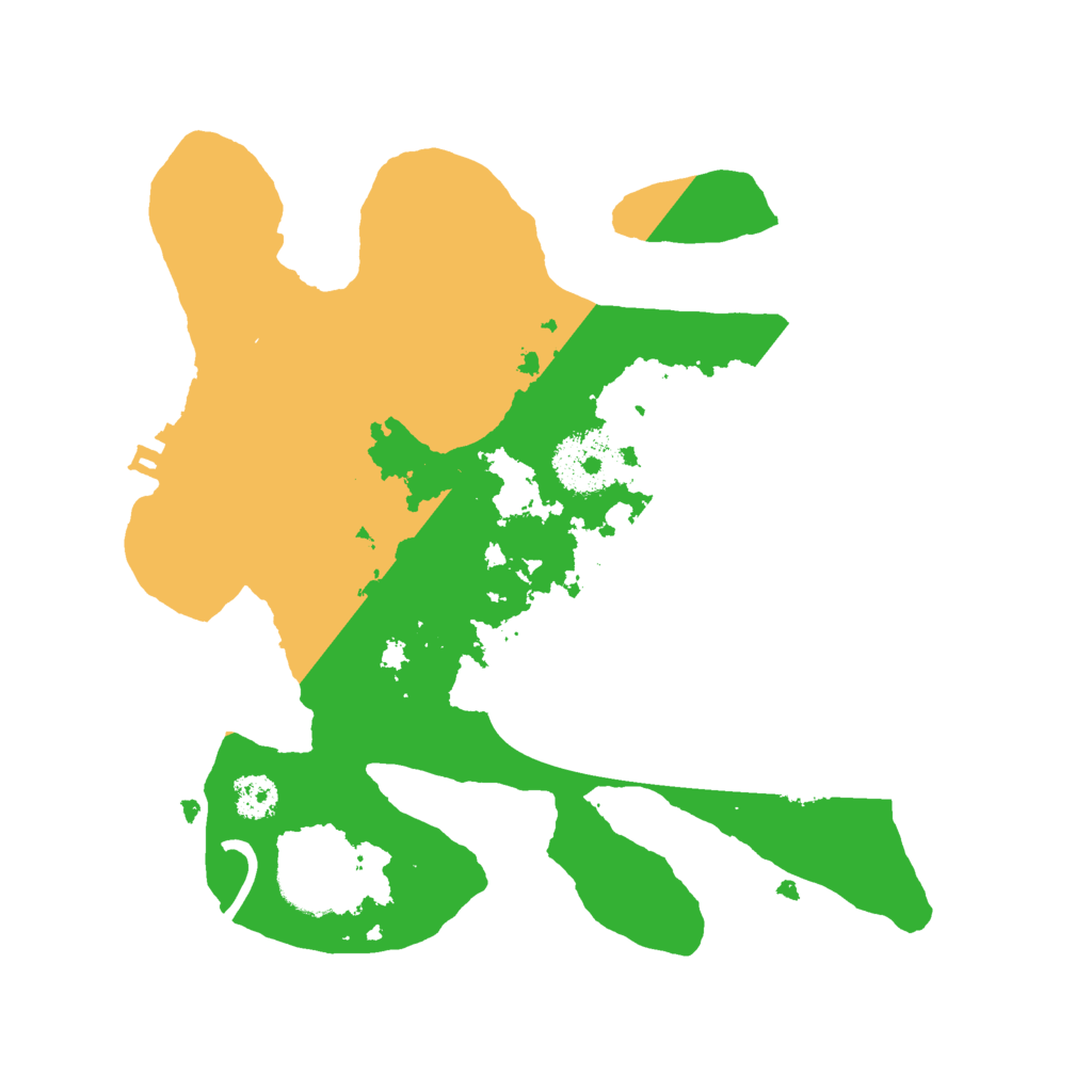 Biome Rust Map: Procedural Map, Size: 2500, Seed: 397177947
