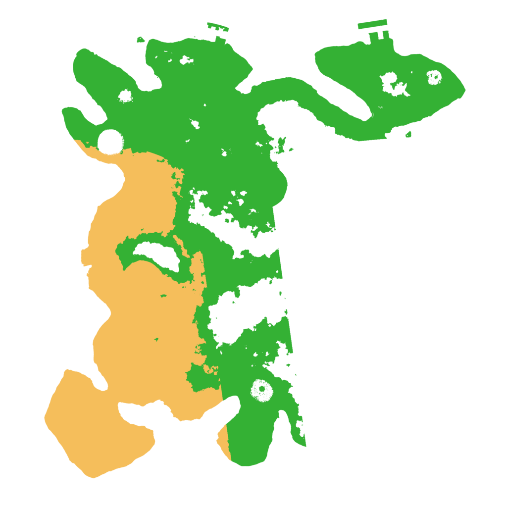Biome Rust Map: Procedural Map, Size: 3500, Seed: 741678289