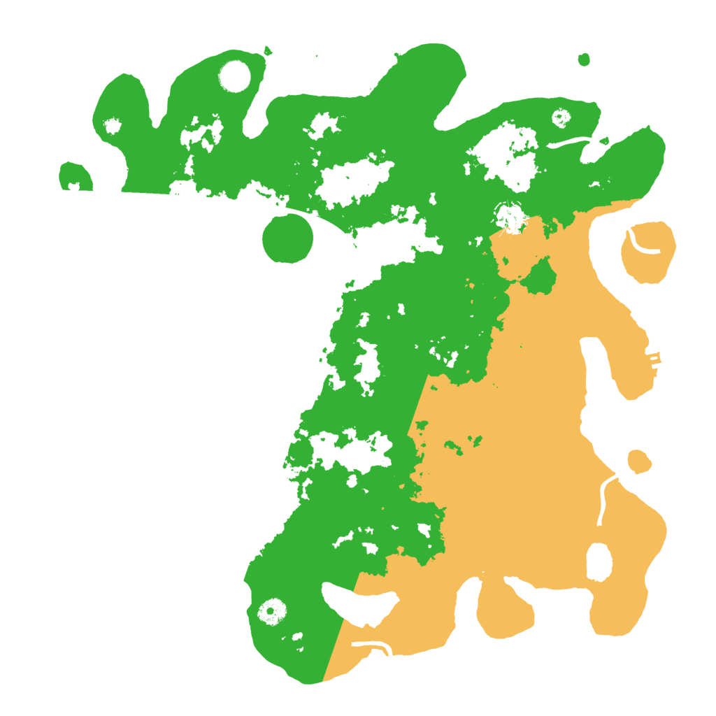 Biome Rust Map: Procedural Map, Size: 4000, Seed: 1618033862