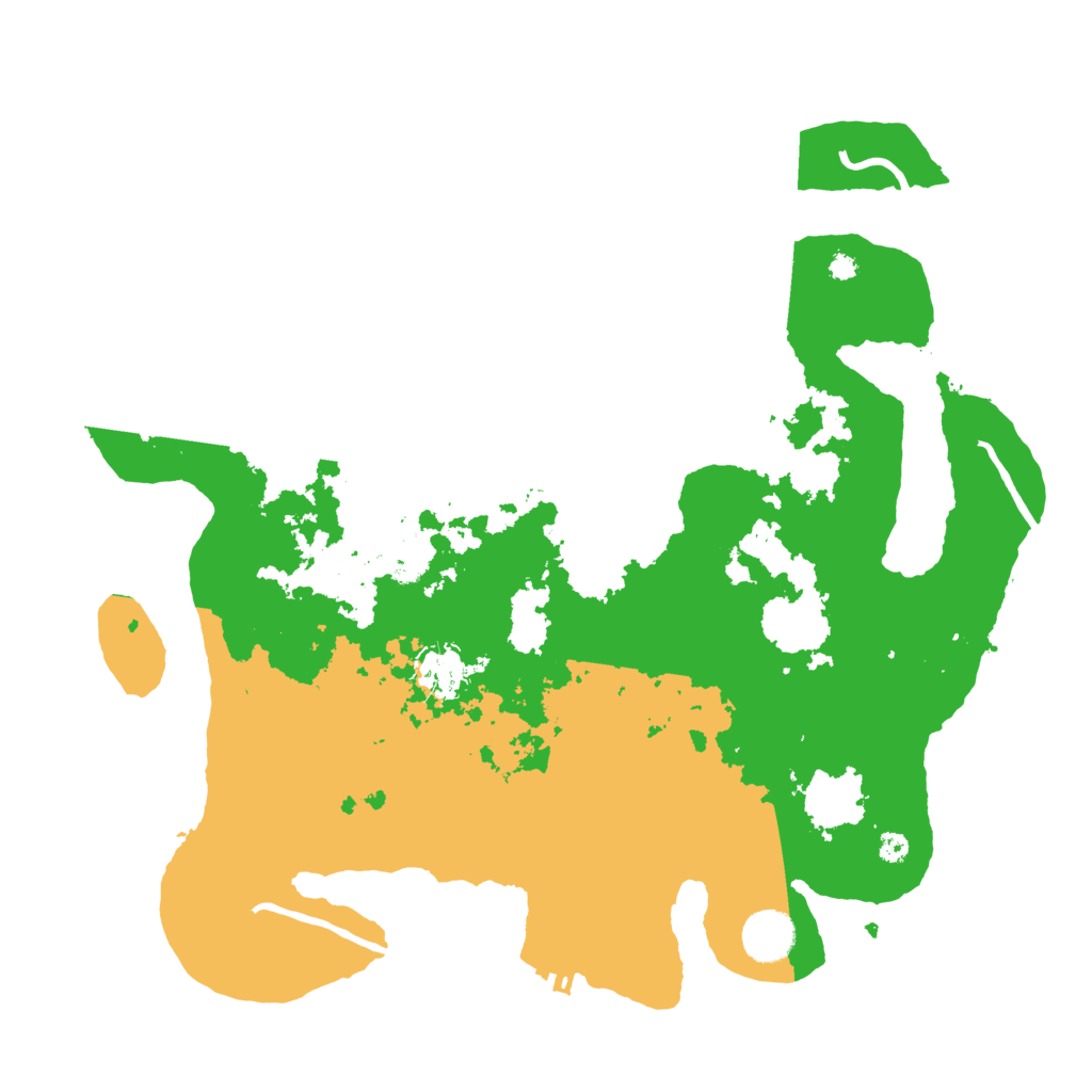Biome Rust Map: Procedural Map, Size: 3700, Seed: 1318612269