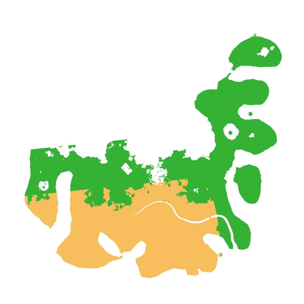 Biome Rust Map: Procedural Map, Size: 3000, Seed: 1398348058