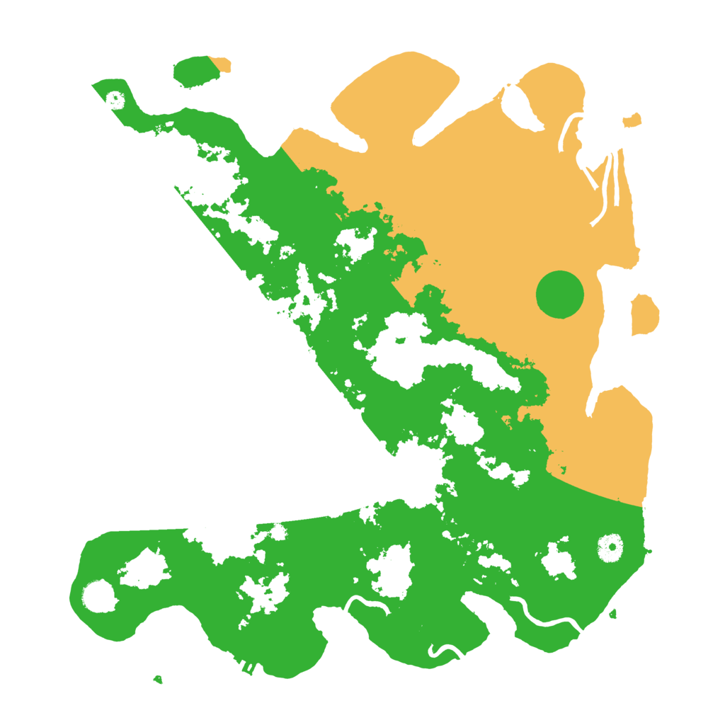 Biome Rust Map: Procedural Map, Size: 4000, Seed: 334525695