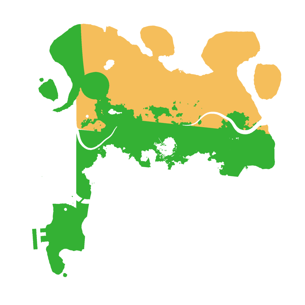 Biome Rust Map: Procedural Map, Size: 3000, Seed: 9872