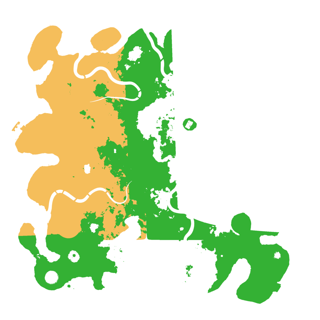 Biome Rust Map: Procedural Map, Size: 4250, Seed: 6546546