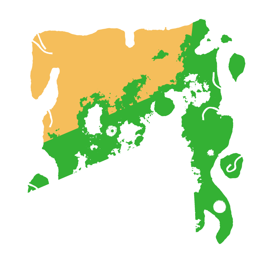 Biome Rust Map: Procedural Map, Size: 3750, Seed: 930419732