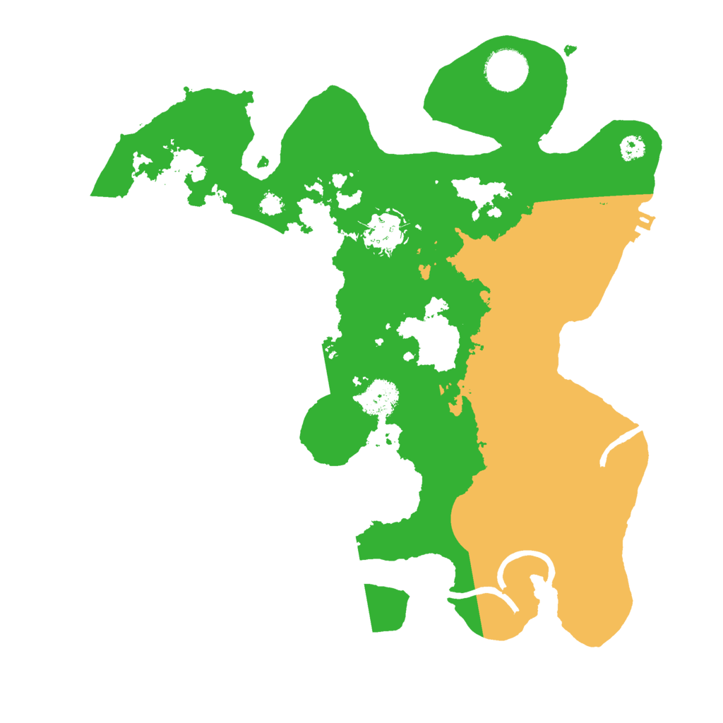 Biome Rust Map: Procedural Map, Size: 3000, Seed: 5782901
