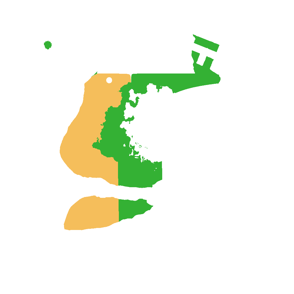 Biome Rust Map: Procedural Map, Size: 1500, Seed: 343908865