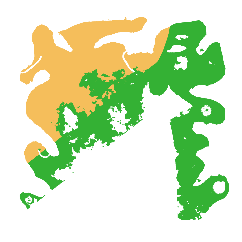 Biome Rust Map: Procedural Map, Size: 3500, Seed: 473094018