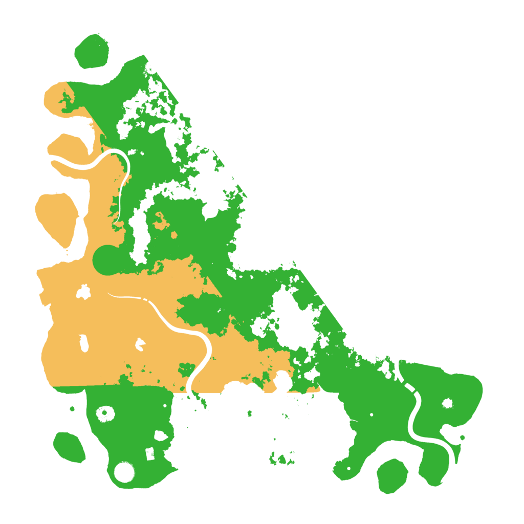 Biome Rust Map: Procedural Map, Size: 4500, Seed: 476359