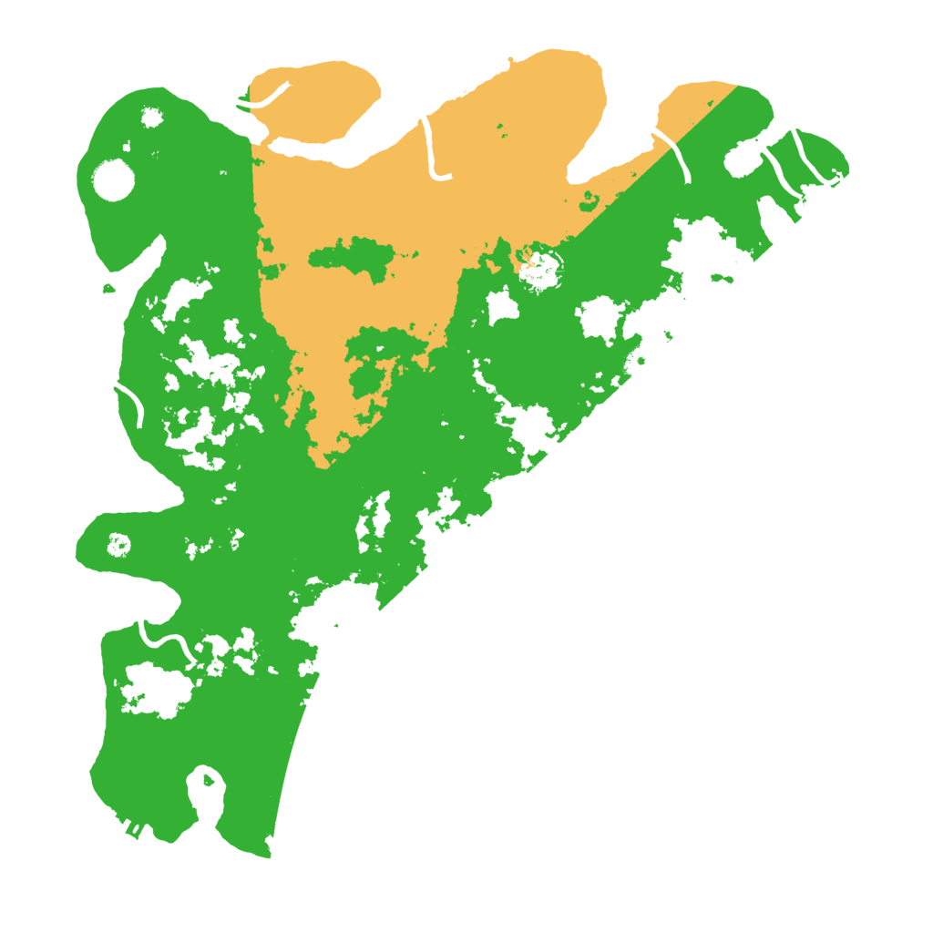 Biome Rust Map: Procedural Map, Size: 4000, Seed: 54686092