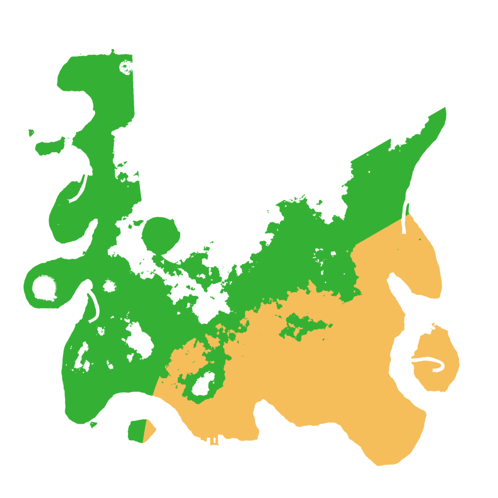 Biome Rust Map: Procedural Map, Size: 3700, Seed: 1477373958