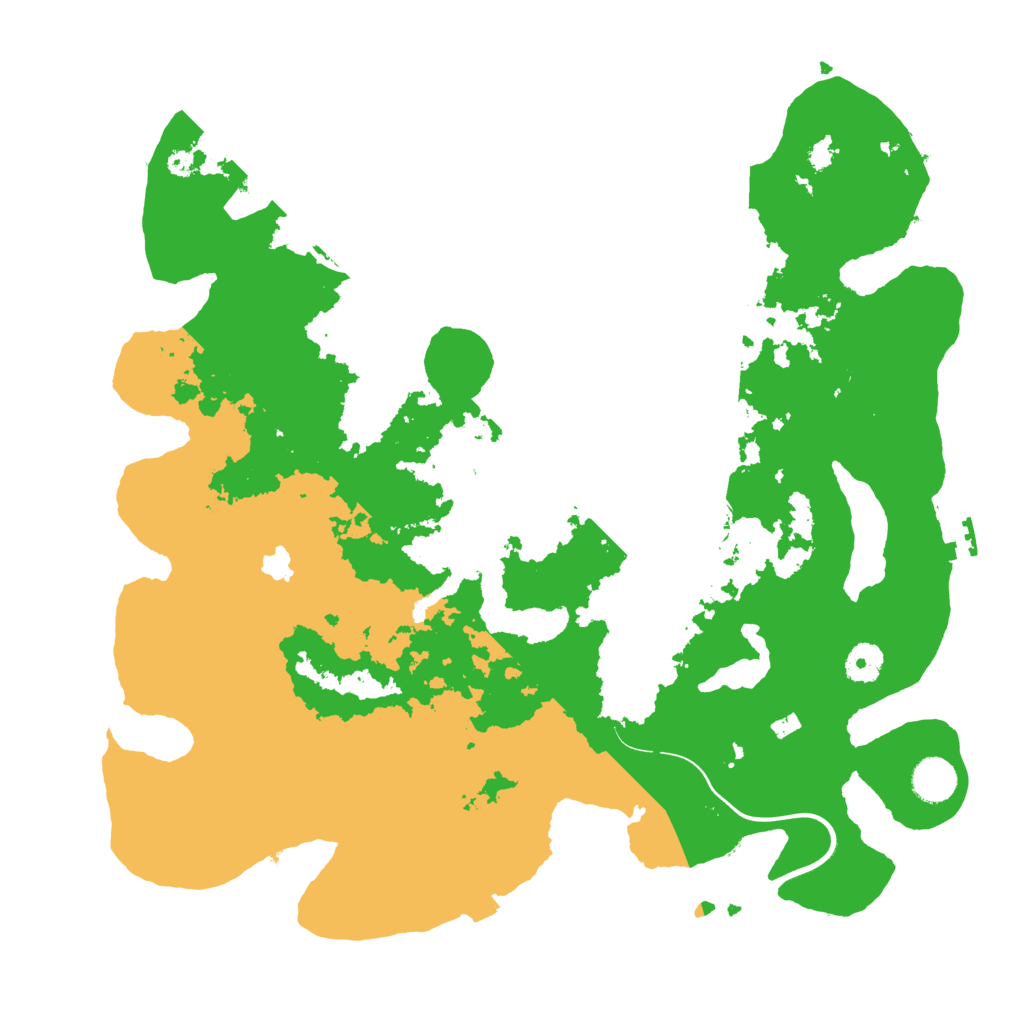 Biome Rust Map: Procedural Map, Size: 4000, Seed: 508339