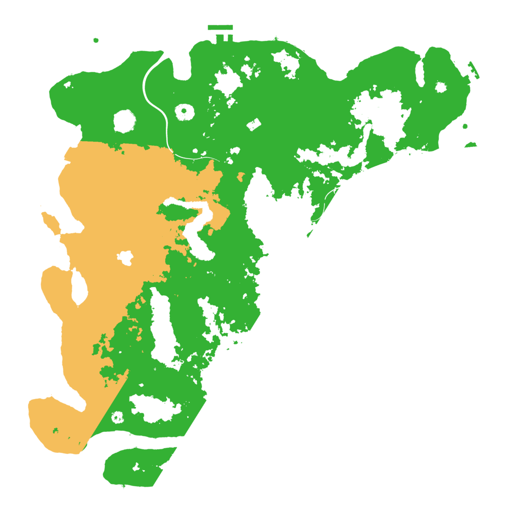 Biome Rust Map: Procedural Map, Size: 4250, Seed: 19