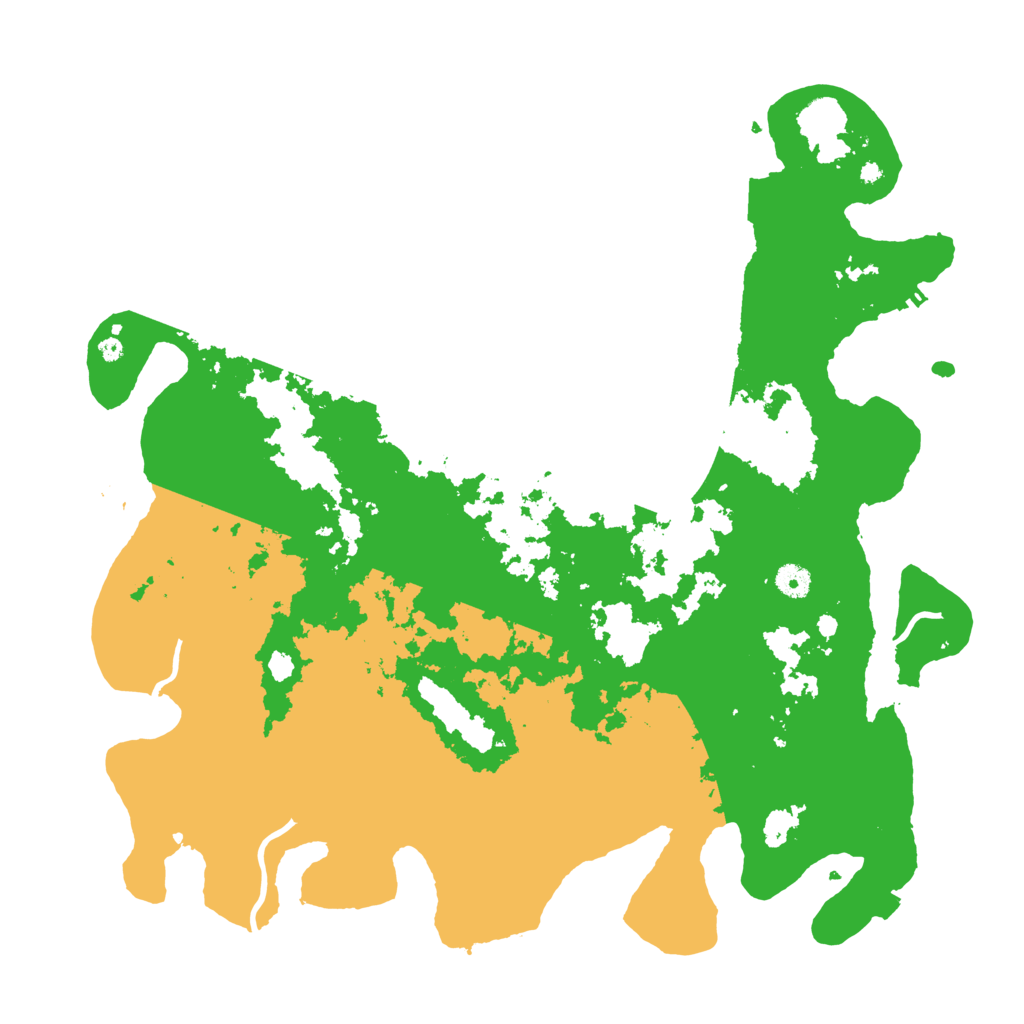 Biome Rust Map: Procedural Map, Size: 4500, Seed: 472311