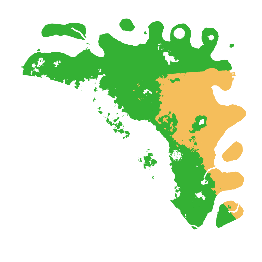 Biome Rust Map: Procedural Map, Size: 4250, Seed: 192820225