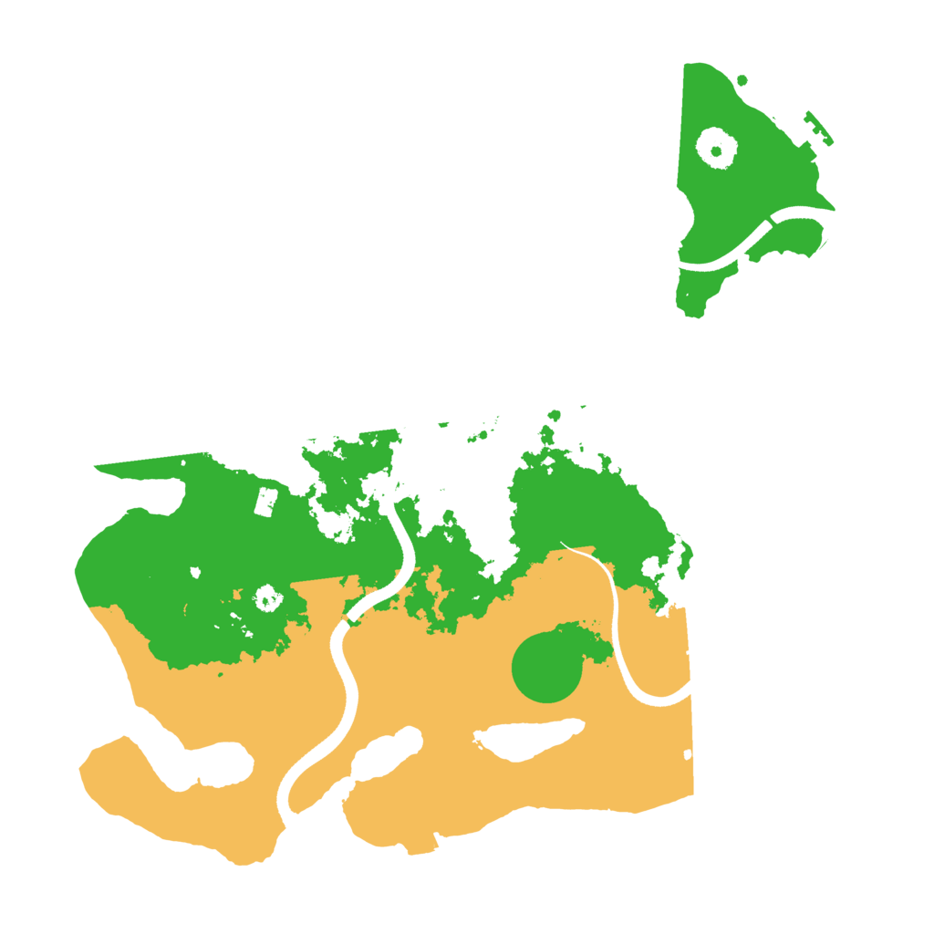 Biome Rust Map: Procedural Map, Size: 3500, Seed: 1778968380
