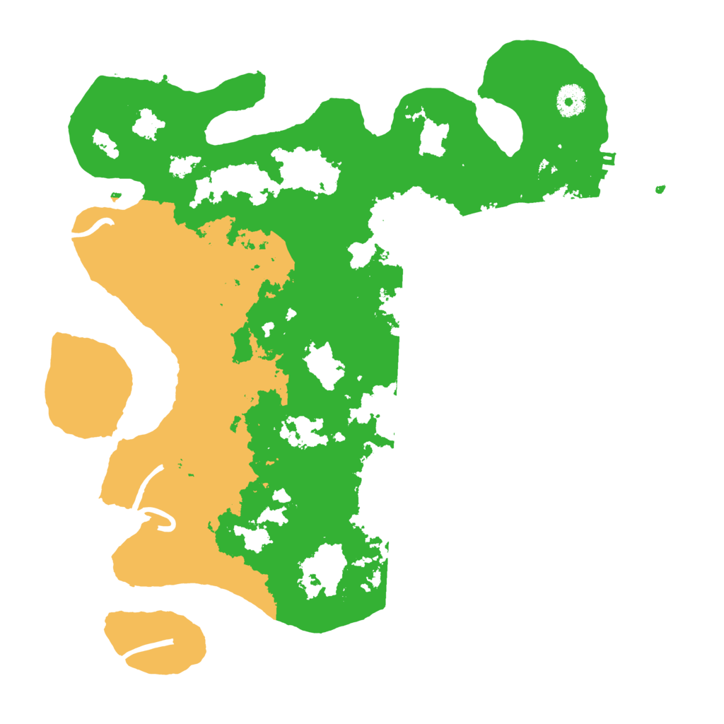 Biome Rust Map: Procedural Map, Size: 3500, Seed: 154464708