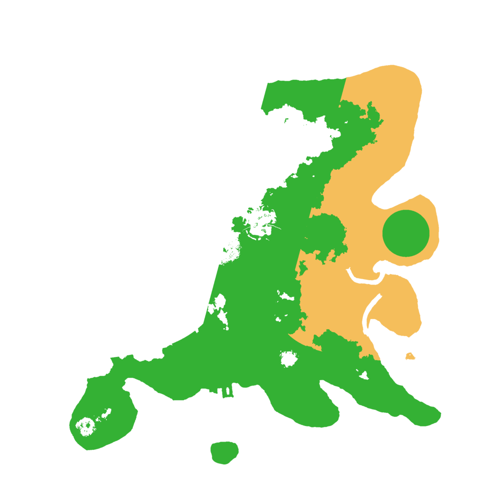 Biome Rust Map: Procedural Map, Size: 2800, Seed: 56435