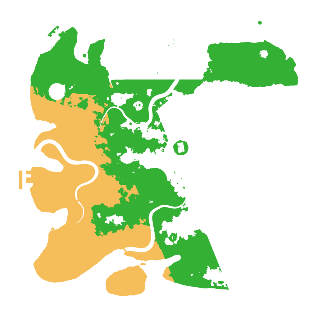 Biome Rust Map: Procedural Map, Size: 3450, Seed: 1596324