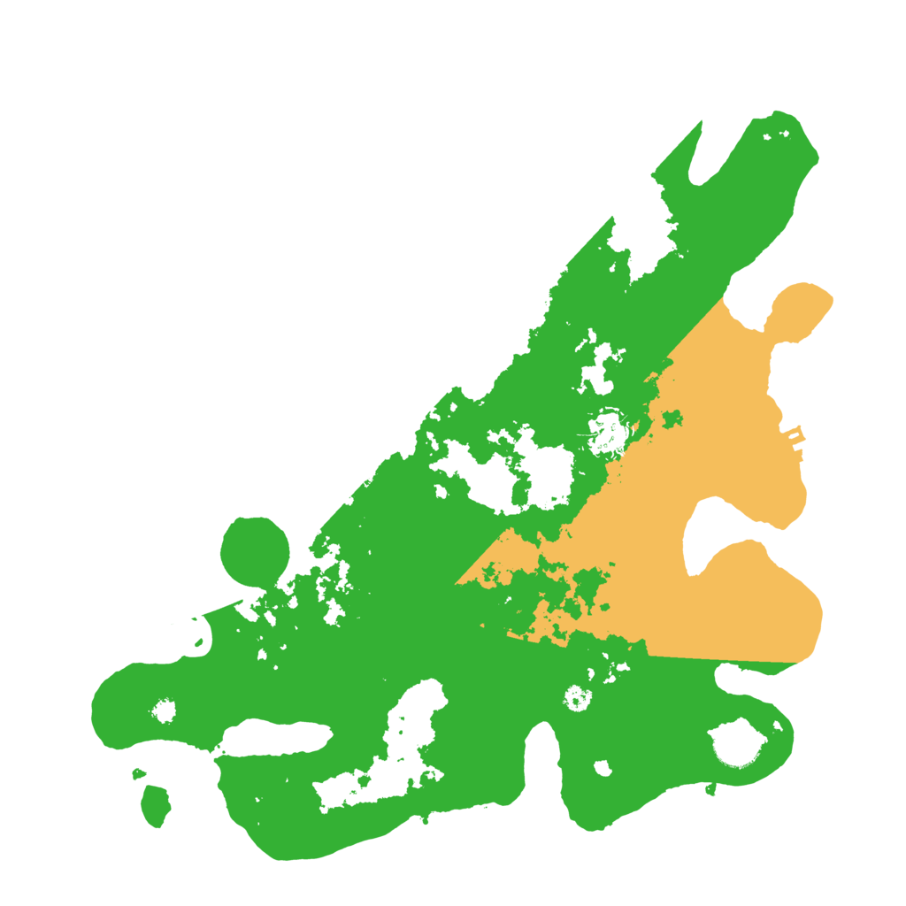 Biome Rust Map: Procedural Map, Size: 3500, Seed: 3575