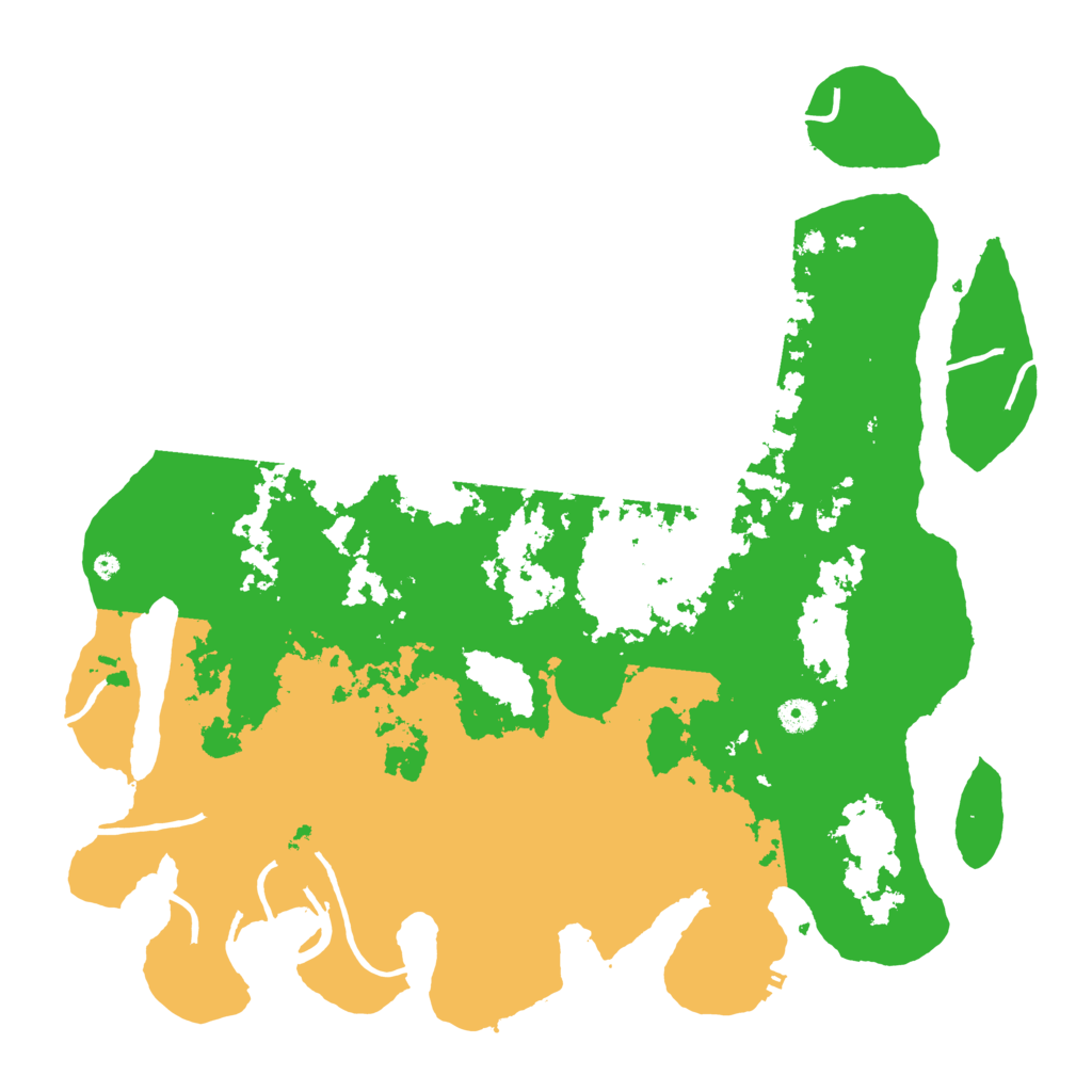 Biome Rust Map: Procedural Map, Size: 4501, Seed: 5872