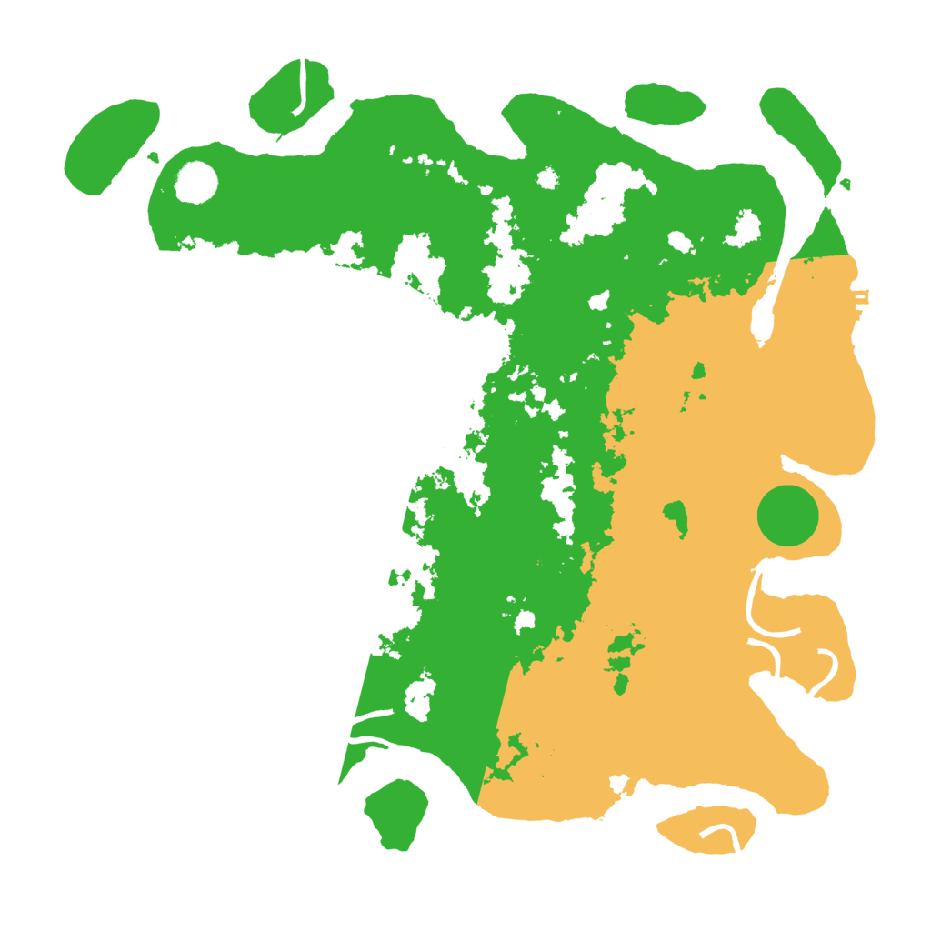 Biome Rust Map: Procedural Map, Size: 4000, Seed: 1832794569