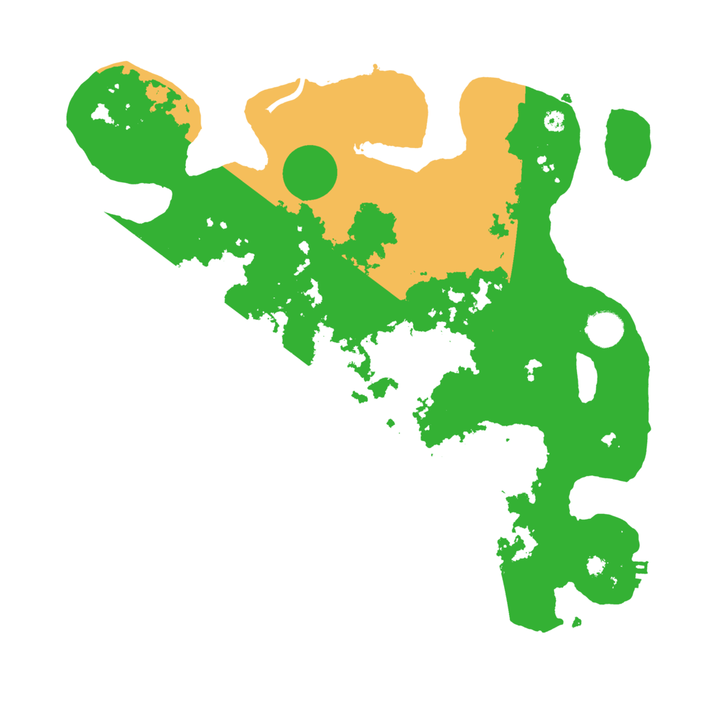 Biome Rust Map: Procedural Map, Size: 3500, Seed: 2004141720