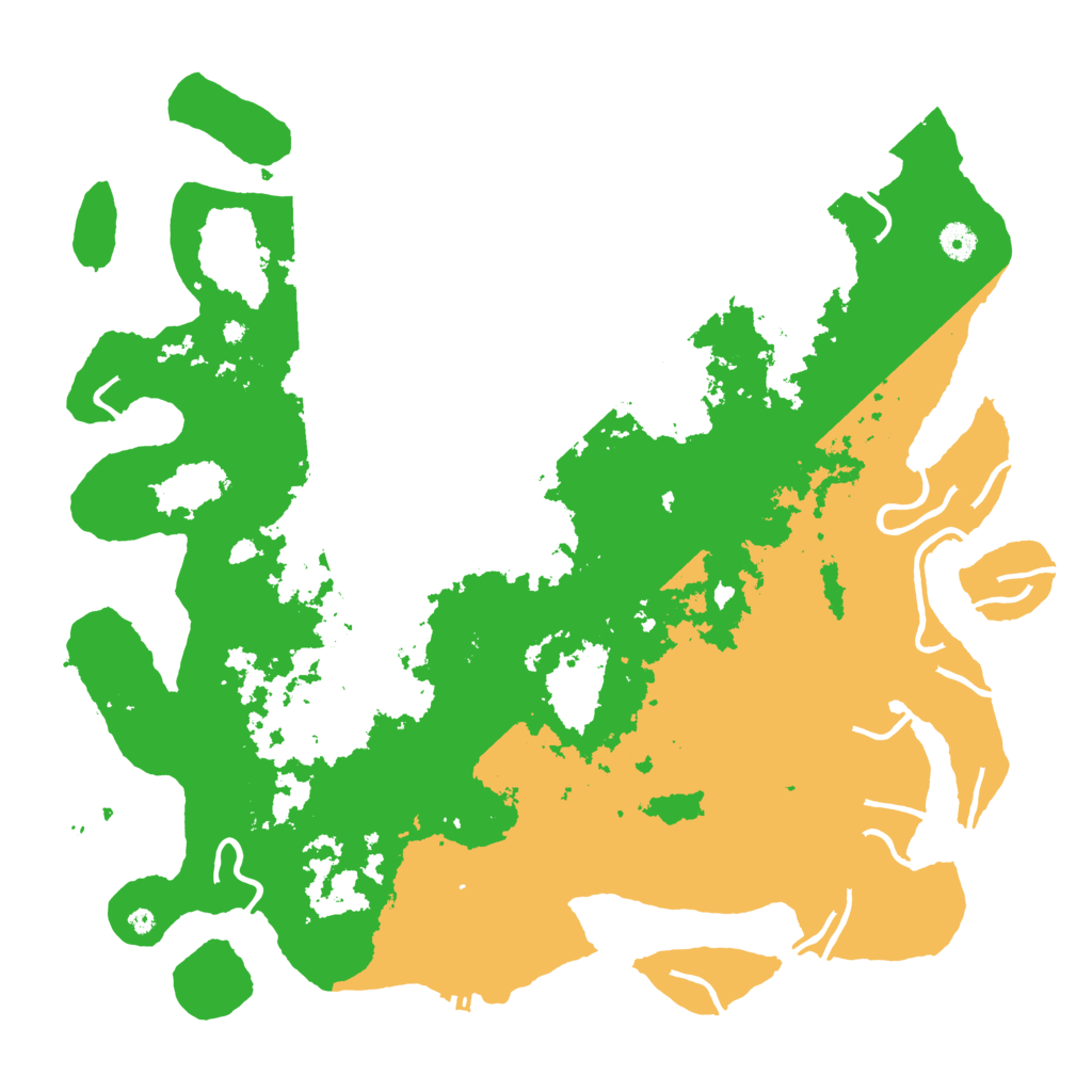 Biome Rust Map: Procedural Map, Size: 4500, Seed: 197066071