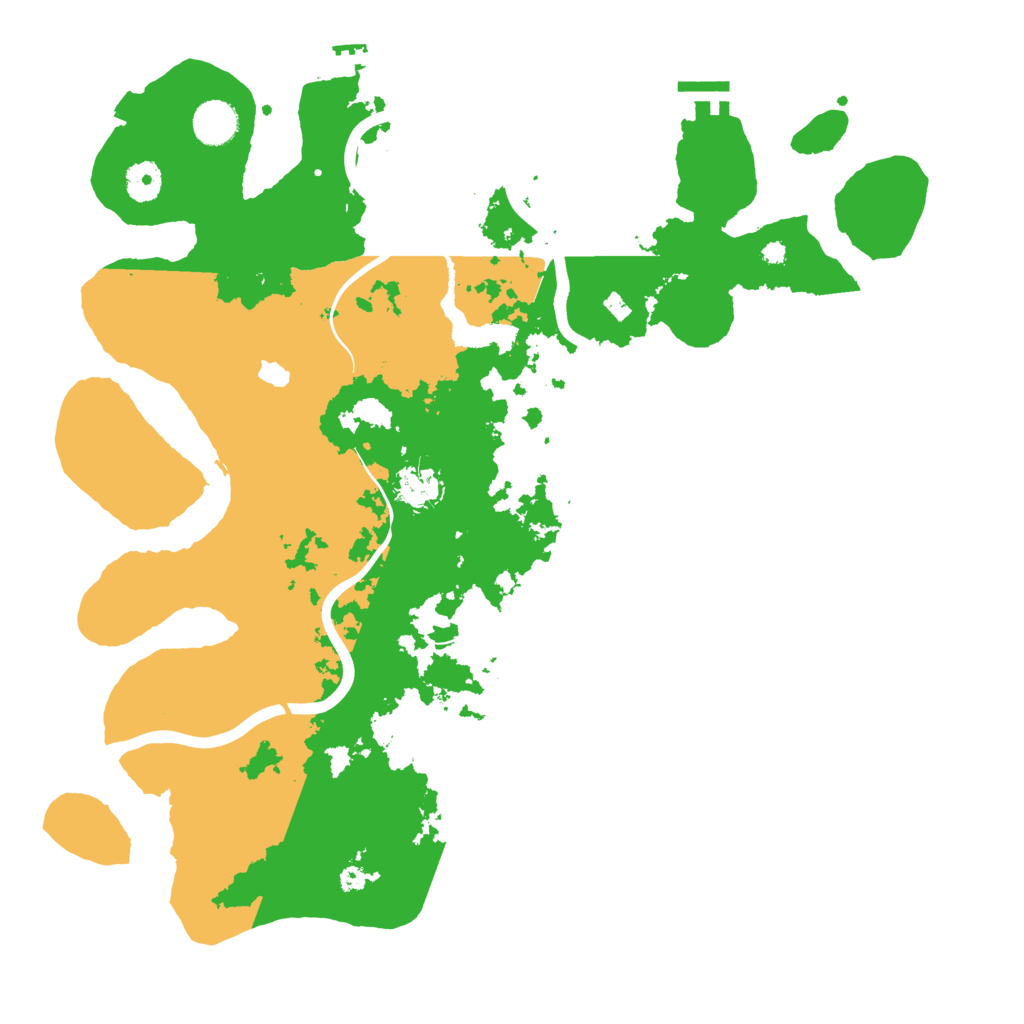Biome Rust Map: Procedural Map, Size: 4000, Seed: 4738421