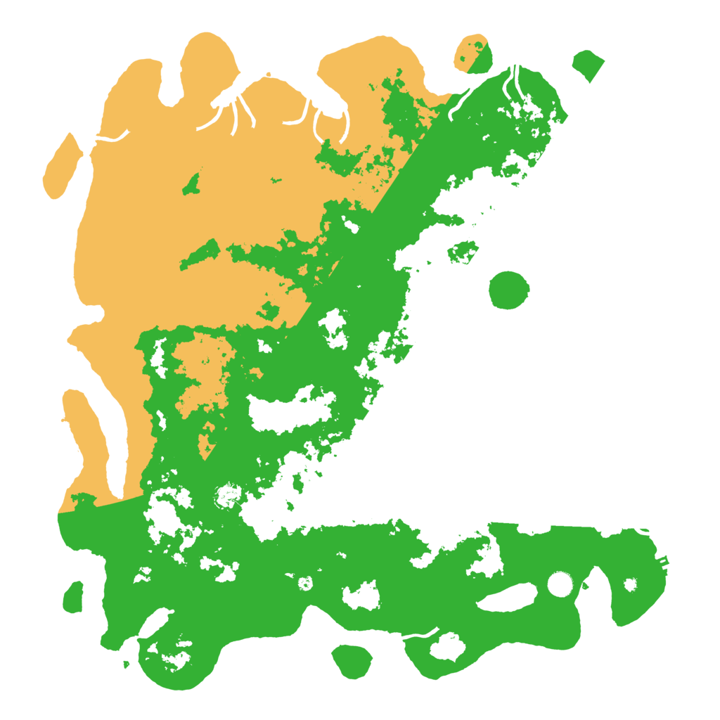 Biome Rust Map: Procedural Map, Size: 5000, Seed: 7417437