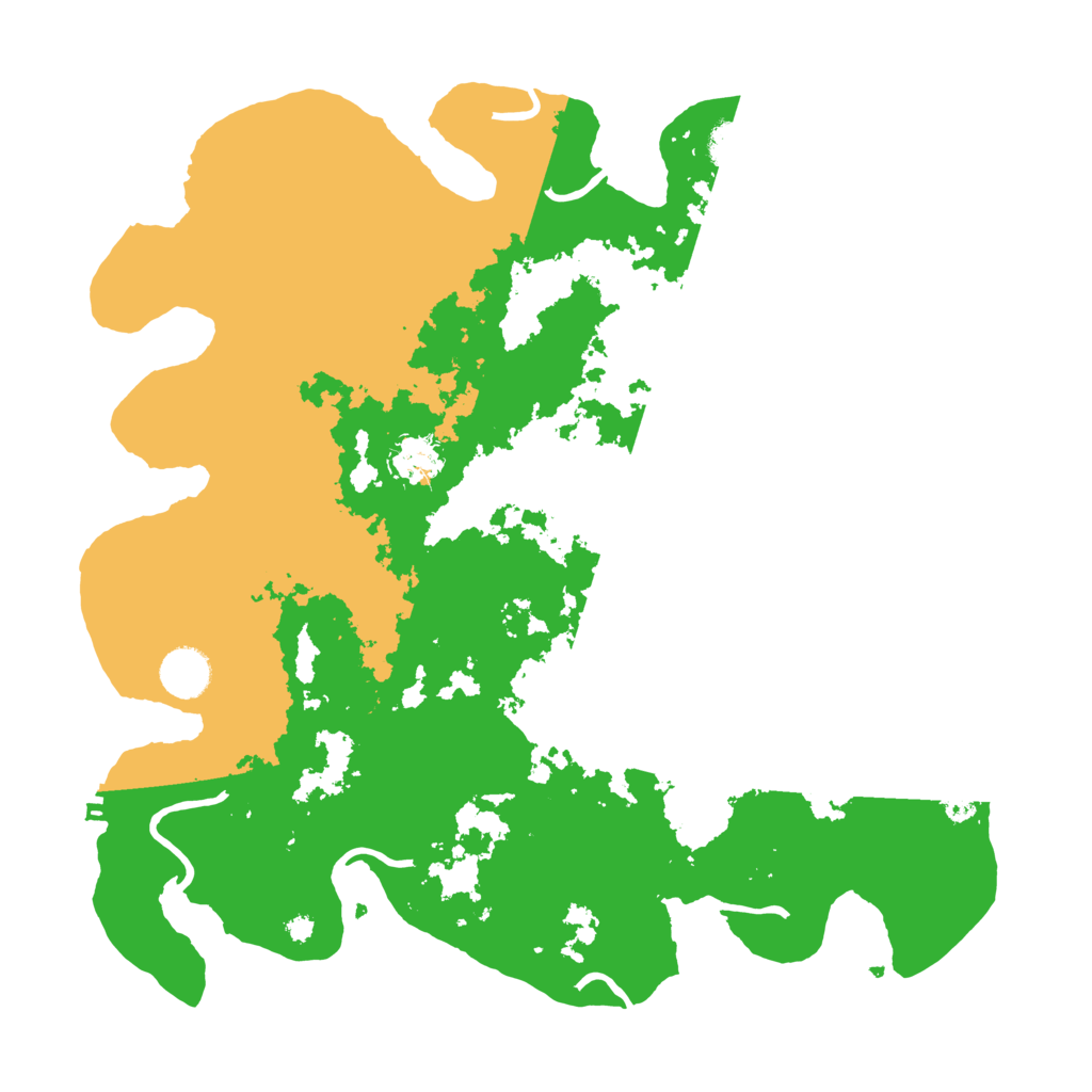 Biome Rust Map: Procedural Map, Size: 3800, Seed: 973850964