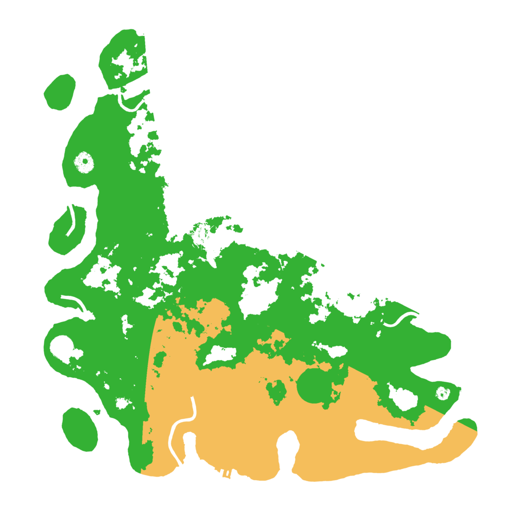 Biome Rust Map: Procedural Map, Size: 4000, Seed: 931816