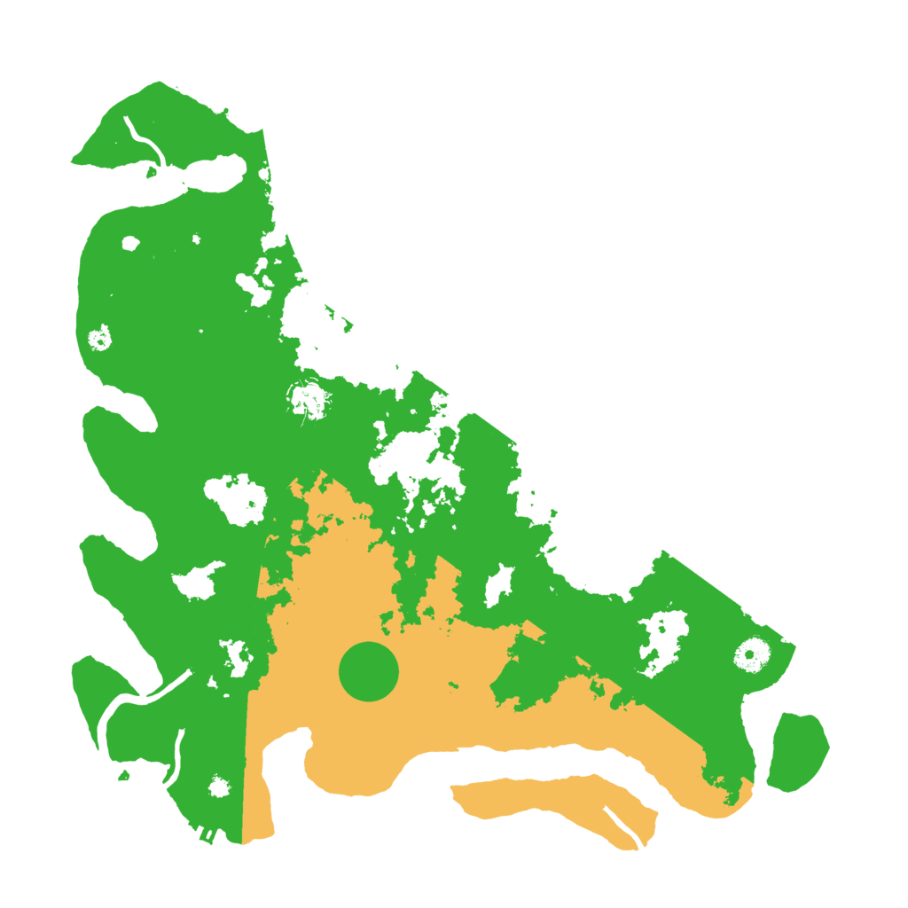 Biome Rust Map: Procedural Map, Size: 4000, Seed: 11141
