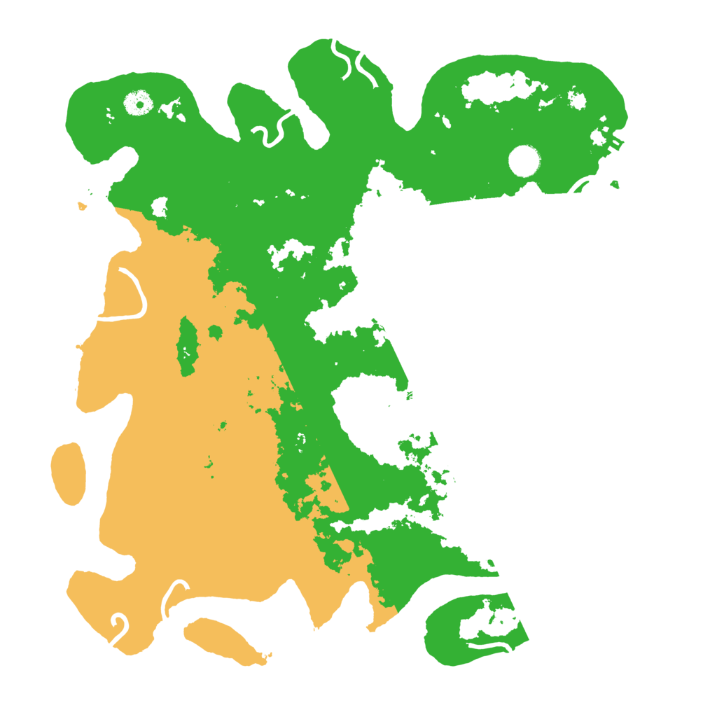 Biome Rust Map: Procedural Map, Size: 4000, Seed: 566918