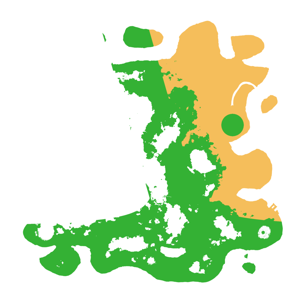 Biome Rust Map: Procedural Map, Size: 3610, Seed: 1309871358