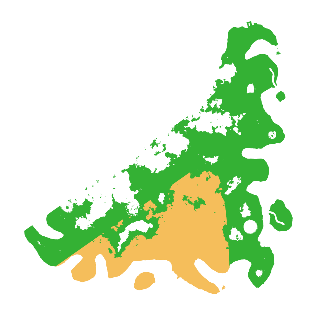 Biome Rust Map: Procedural Map, Size: 4074, Seed: 19994