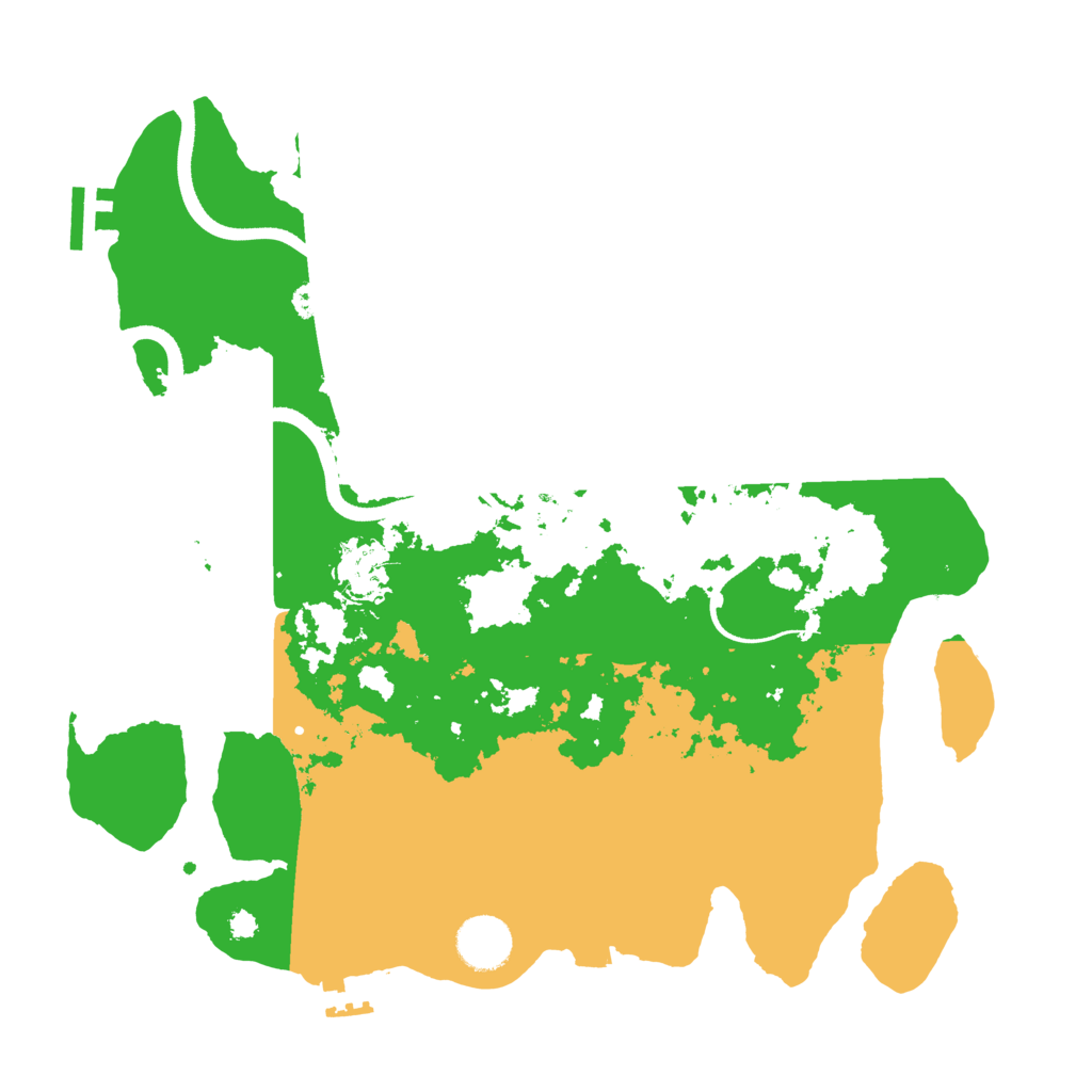 Biome Rust Map: Procedural Map, Size: 3500, Seed: 1673019966