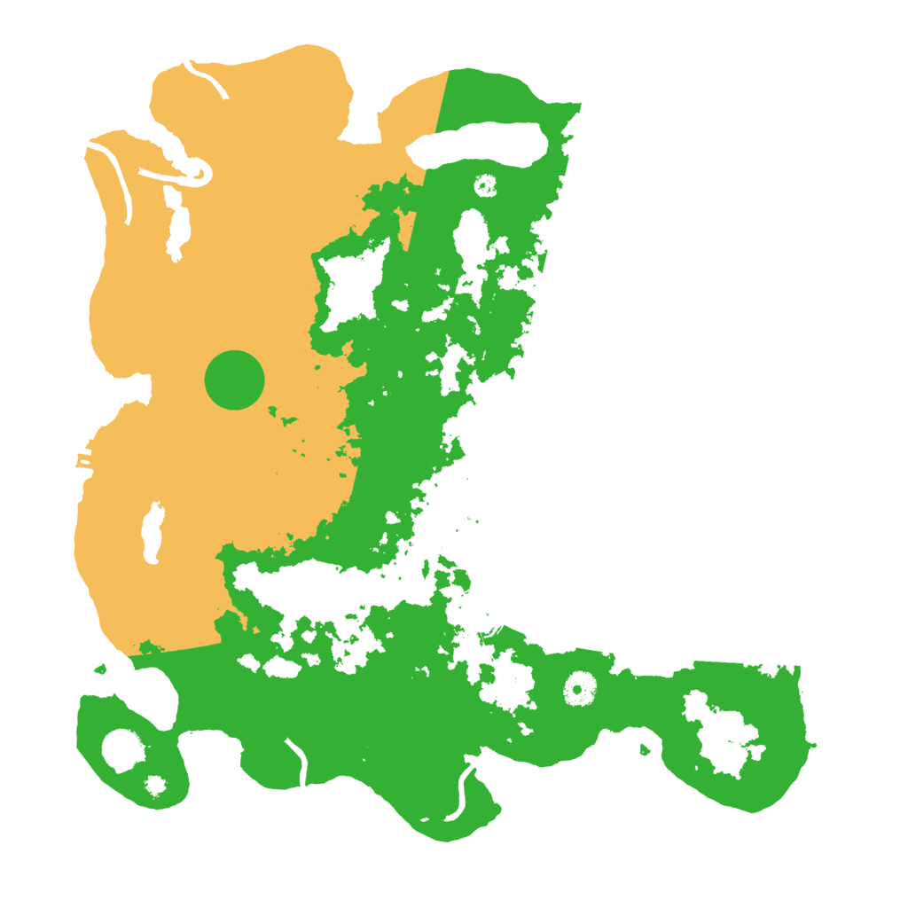 Biome Rust Map: Procedural Map, Size: 4000, Seed: 418066