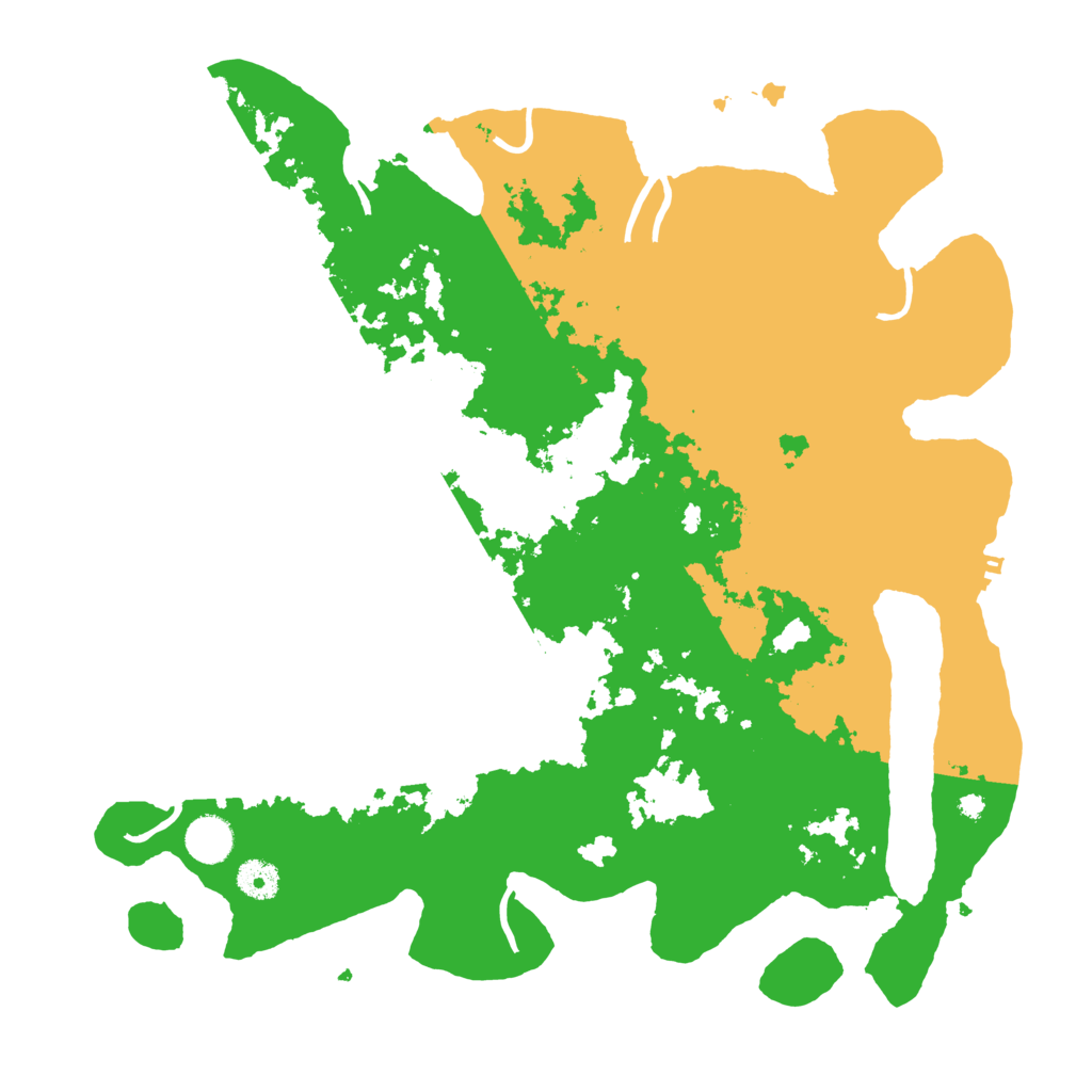 Biome Rust Map: Procedural Map, Size: 4000, Seed: 13013