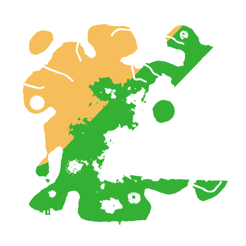 Biome Rust Map: Procedural Map, Size: 3000, Seed: 1440474942