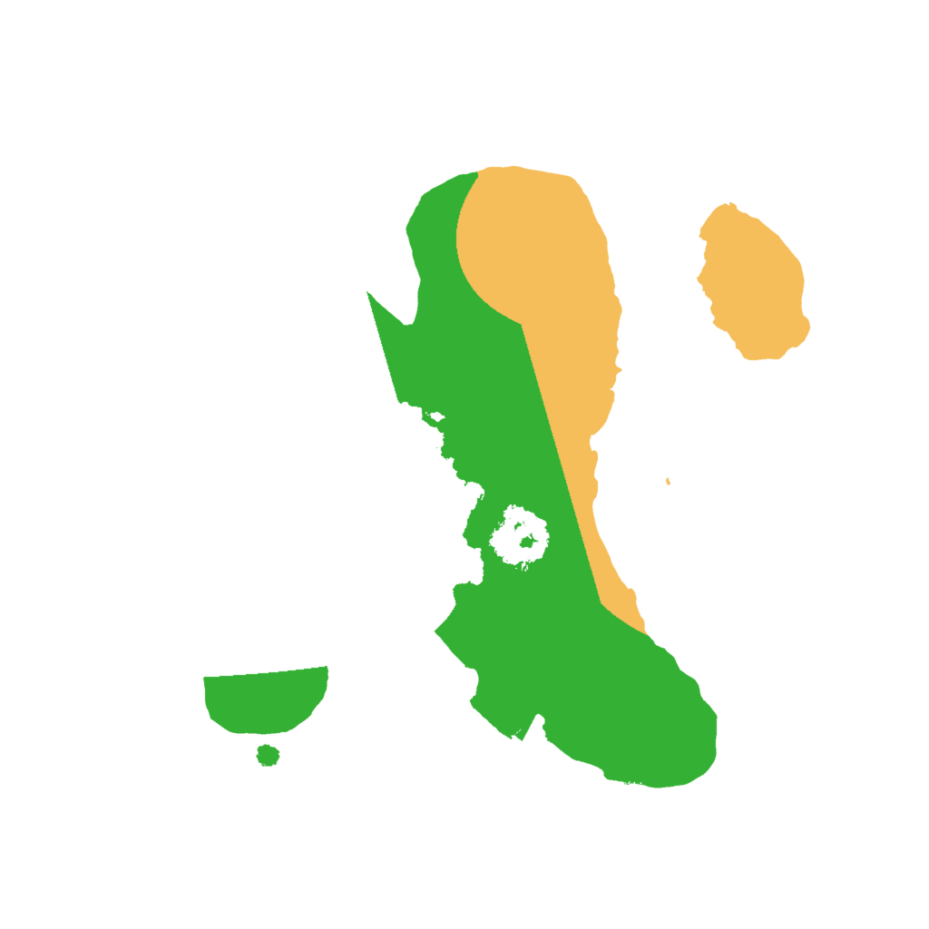 Biome Rust Map: Procedural Map, Size: 1666, Seed: 50666