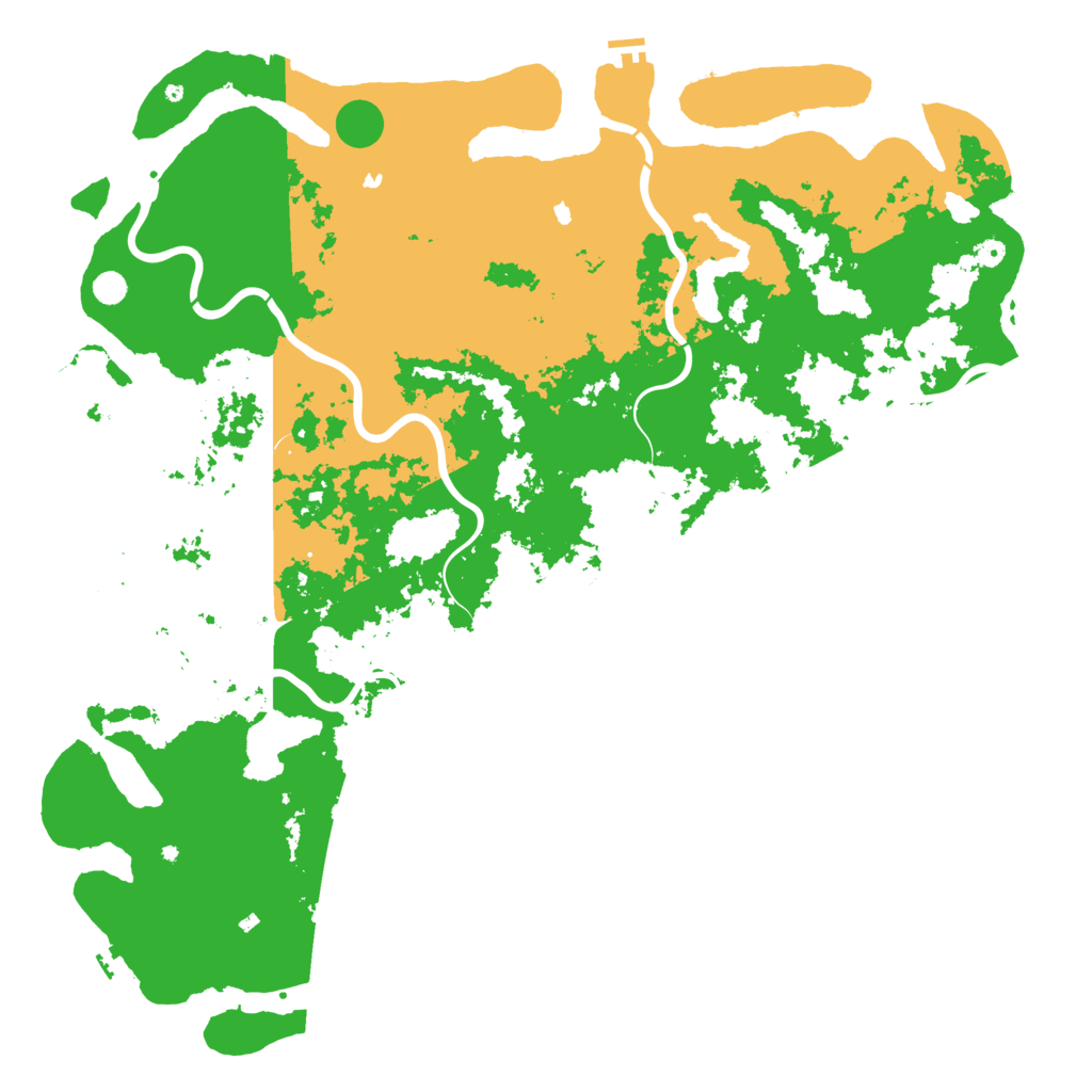 Biome Rust Map: Procedural Map, Size: 6000, Seed: 2138482250