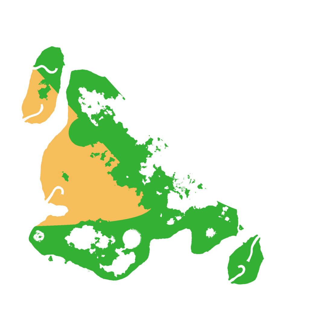 Biome Rust Map: Procedural Map, Size: 3000, Seed: 1577363155