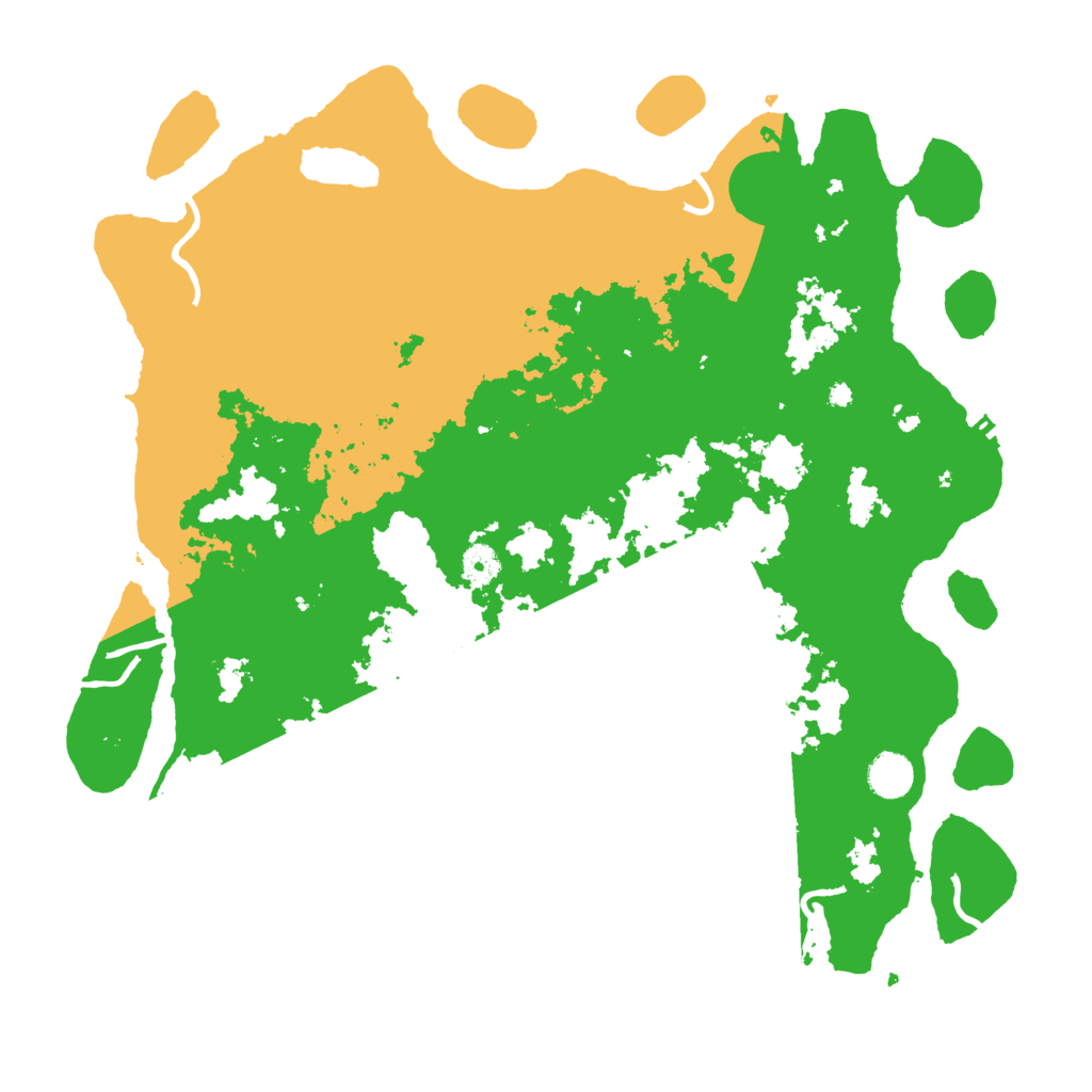 Biome Rust Map: Procedural Map, Size: 4250, Seed: 9001