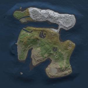 Thumbnail Rust Map: Procedural Map, Size: 1900, Seed: 39, 9 Monuments