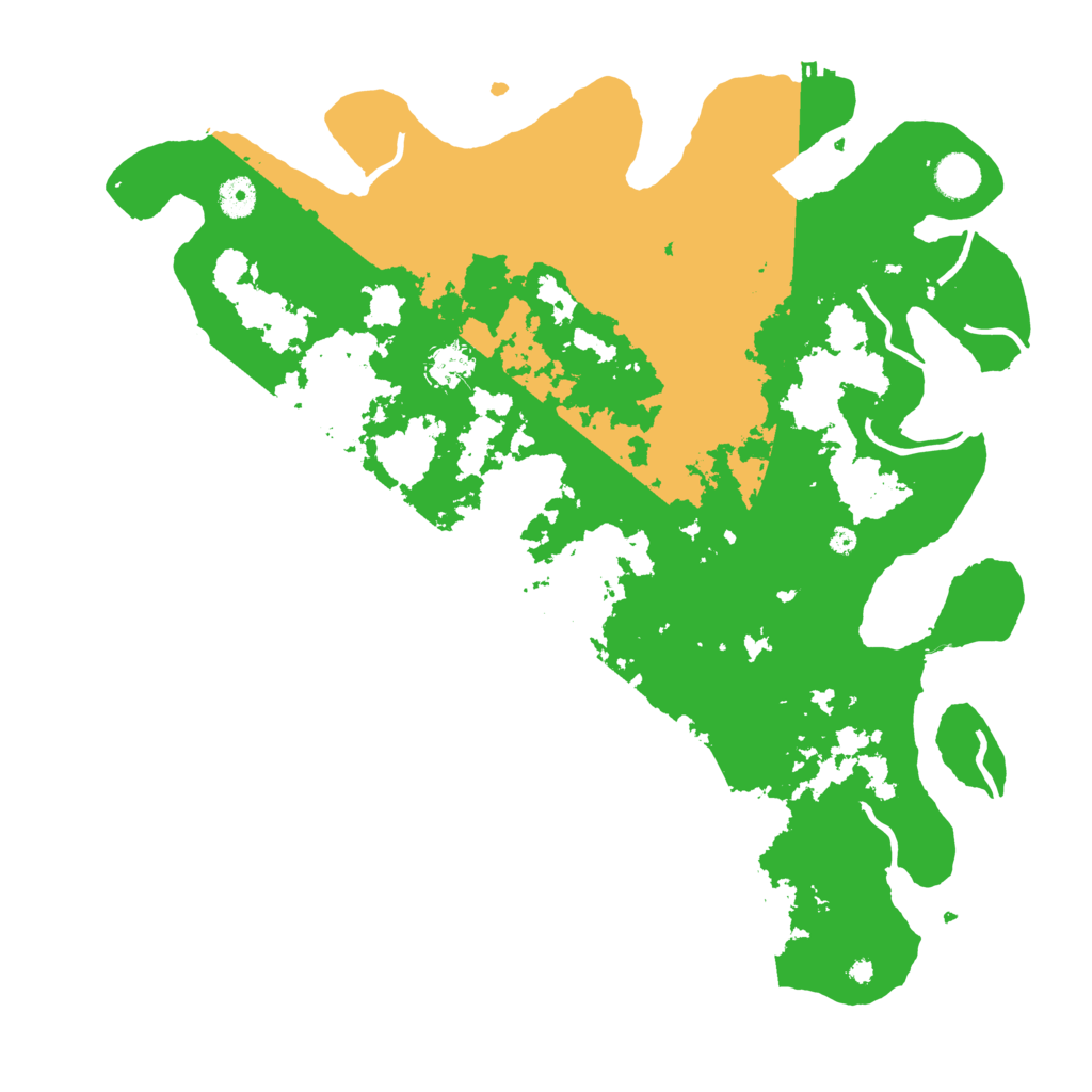 Biome Rust Map: Procedural Map, Size: 4200, Seed: 90281434